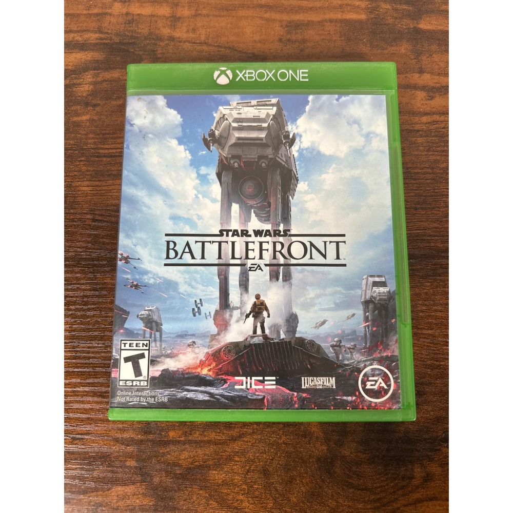 Star Wars Battlefront Microsoft Xbox One 2015 EA DICE Shooter Game Disc